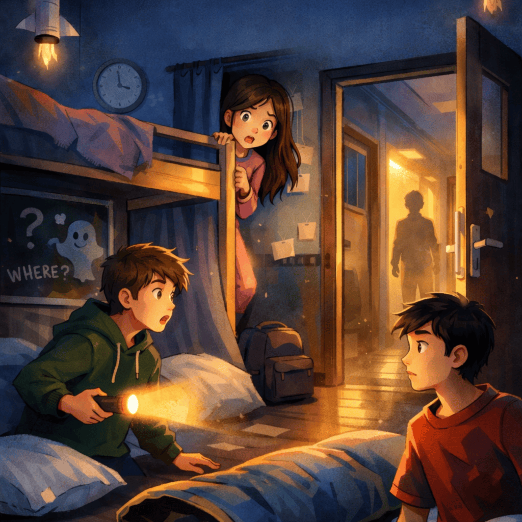 Kids sleeping at school story
